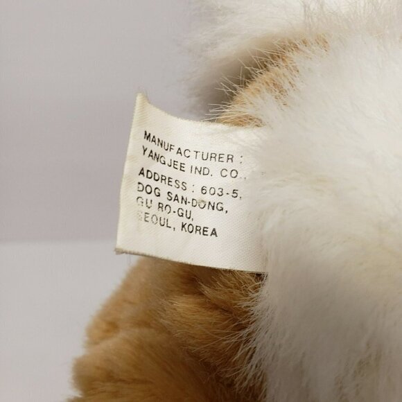 Vintage Yangjee 14" Yang Jee Bunny Rabbit Long Ears Korea Plush - Picture 4 of 4